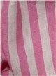 Sleeveless striped collar blouse