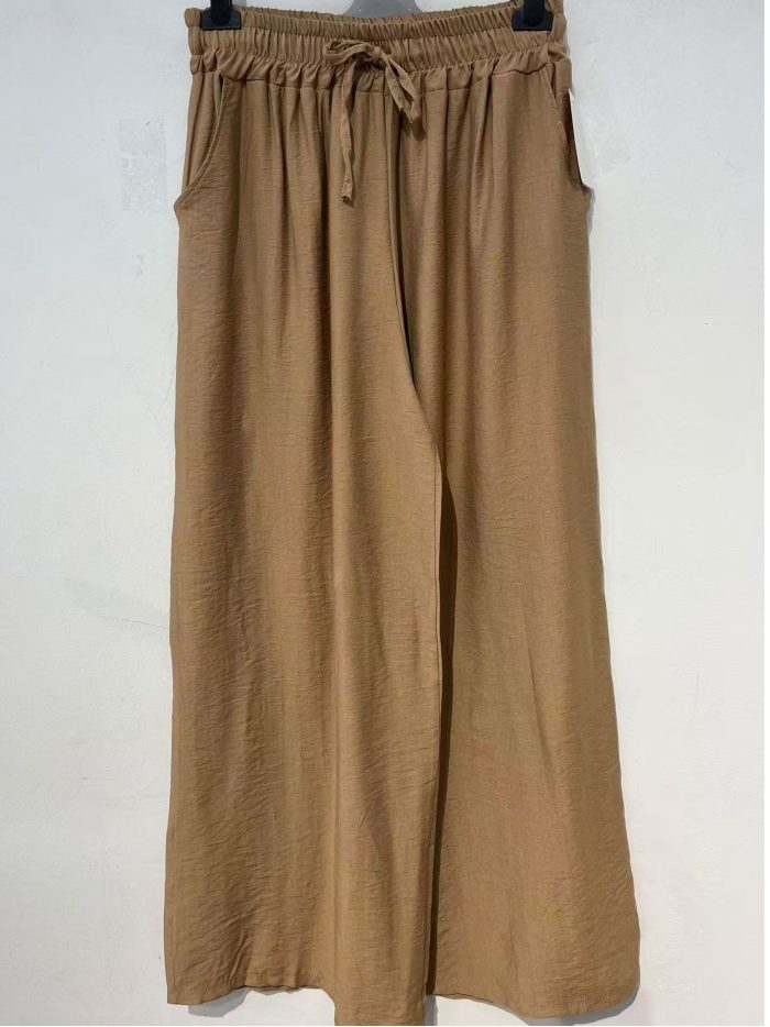 Pantaloni palazzo fluidi | ZD-8873 | B2B | Eshermosa