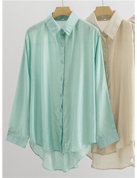 camicia ampia e fluida