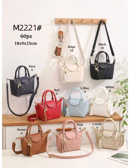 Bolsa de mão com pendente de borlas - CG-M2221
