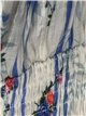 Top floral rayas con tirantes
