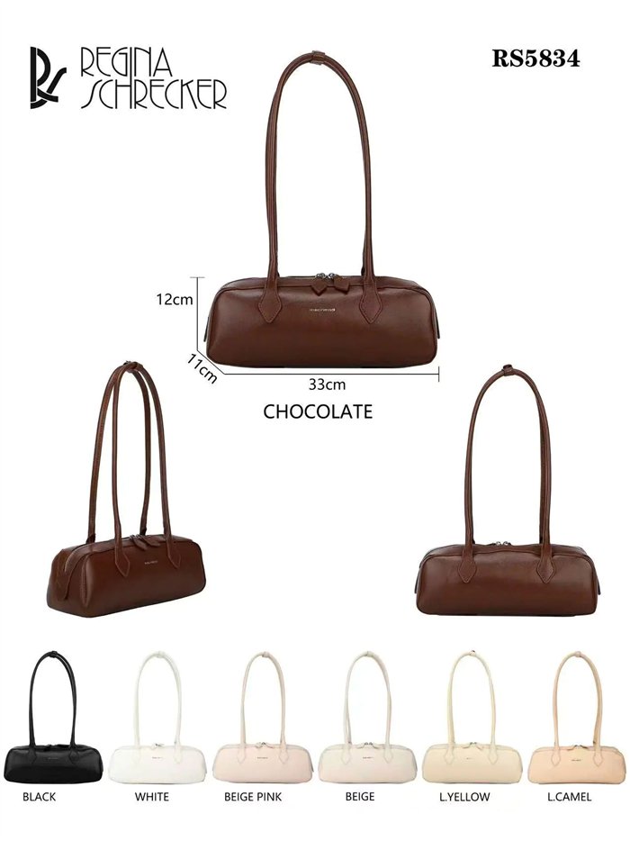 Bolsa baguete minimalista