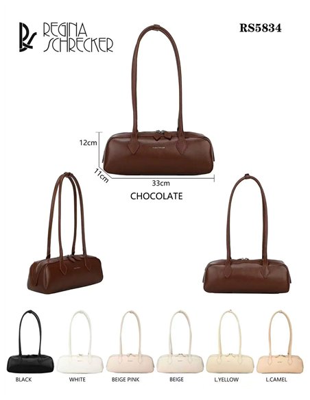 Bolsa baguete minimalista