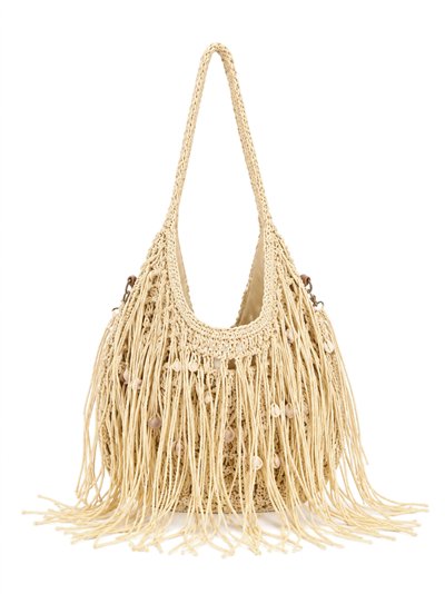 sac hobo en crochet à franges