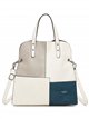 Bolso shopper grande bicolor