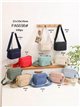 Bandolera compacta multi bolsillo nylon