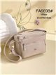 Bandolera compacta multi bolsillo nylon
