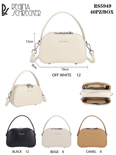 Bolso bowling mini de doble compartimento 2