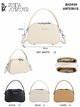 Bolso bowling mini de doble compartimento