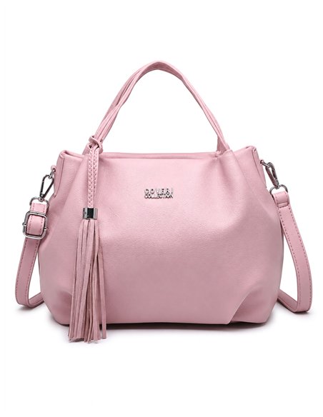 Bolso hobo con borla