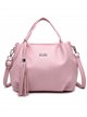 Bolso hobo con borla
