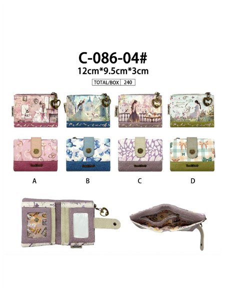 Monedero Sweet Candy con cremallera