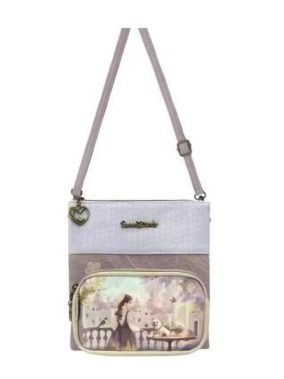 Bandolera Sweet Candy con bolsillo frontal