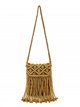Bolso bandolera mini macramé con flecos