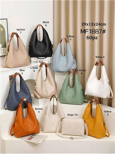 Hobo-Tasche mit passender Schultertasche 2