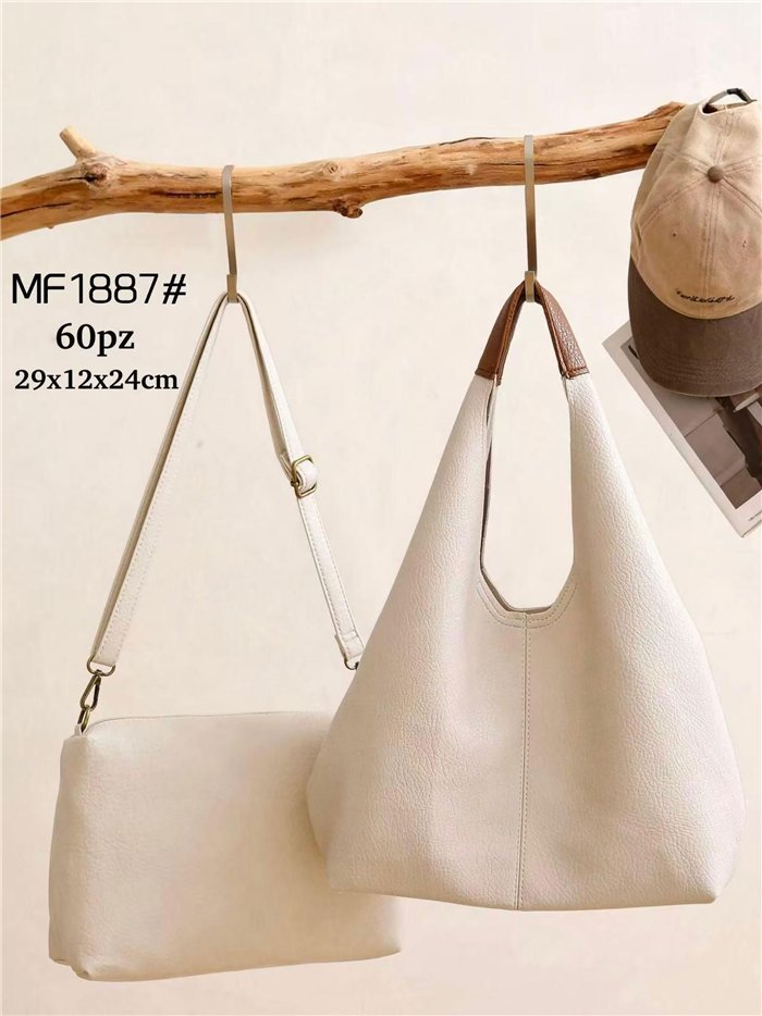 Bolso hobo con bolso bandolera a juego