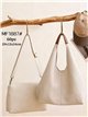 Bolso hobo con bolso bandolera a juego