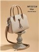 Bolso bowling textura colgador