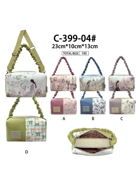 Bolso Sweet Candy de asa fruncida