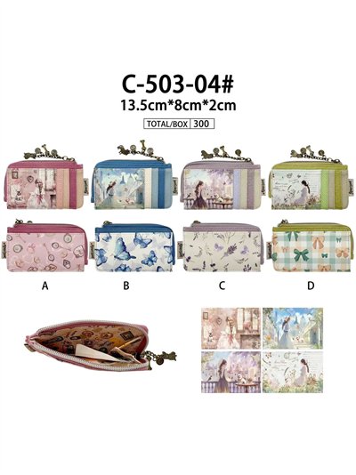 Monedero alargado Sweet Candy con charm 2