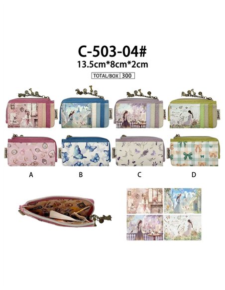 Monedero alargado Sweet Candy con charm