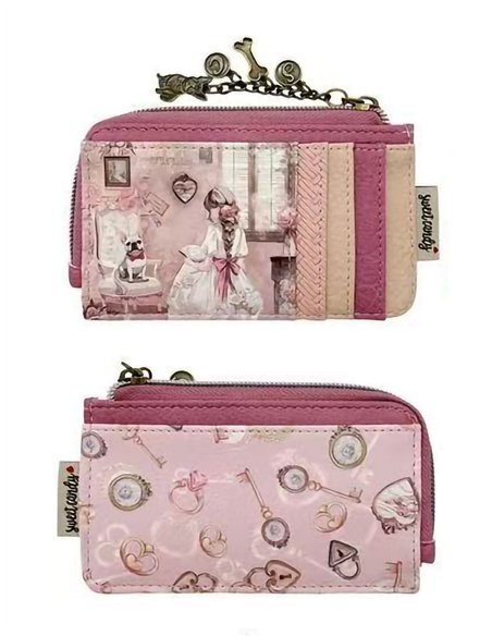 Monedero alargado Sweet Candy con charm