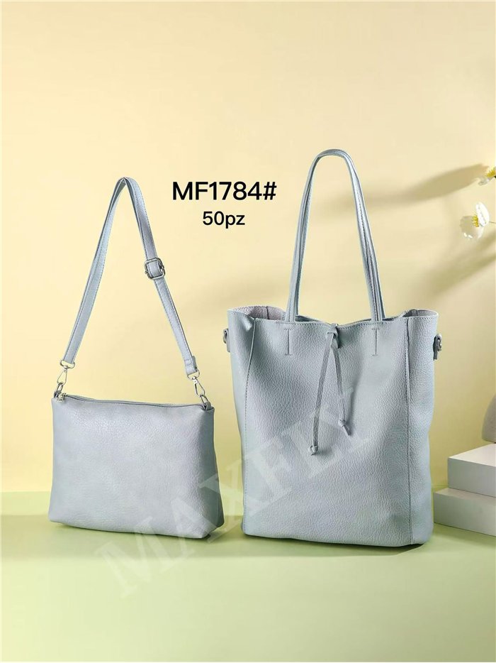 Bolso shopper con bandolera a juego