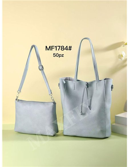 Bolso shopper con bandolera a juego