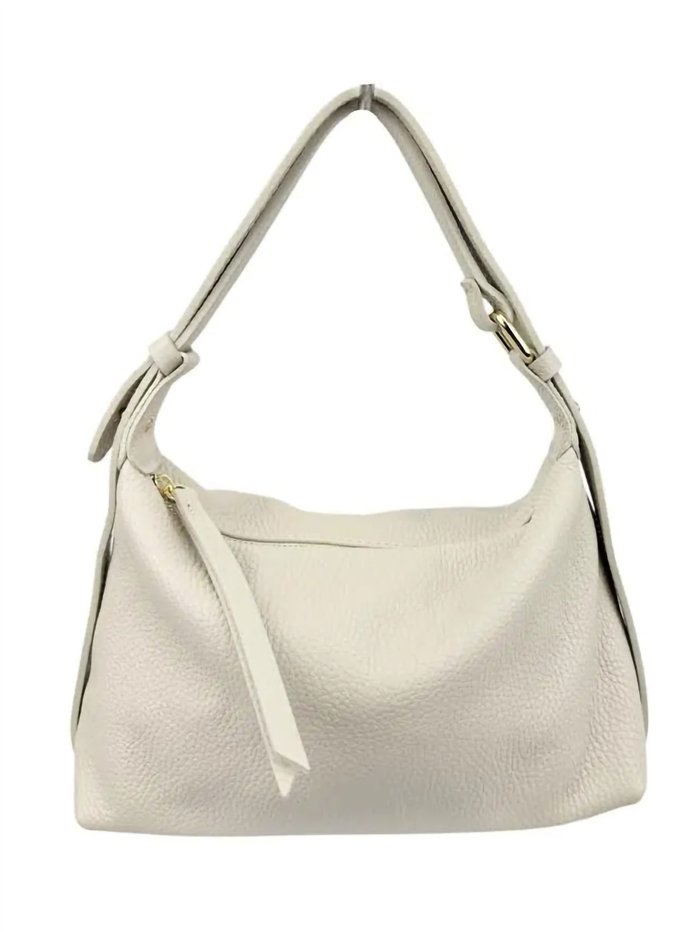 Bolso de hombro de piel multiforma