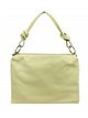 Bolso de hombro de piel detalle nudos