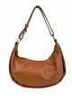 Bolso de hombro media luna de piel