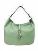 Bolso hobo de piel con hebilla frontal