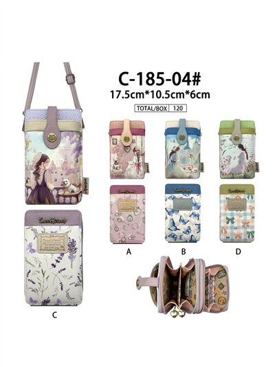Porta móvil bandolera estampada Sweet Candy 2