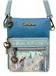 Bolso bandolera estampado con doble cremallera Sweet Candy