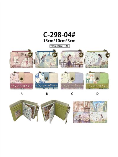 Monedero tarjetero estampado Sweet Candy 2