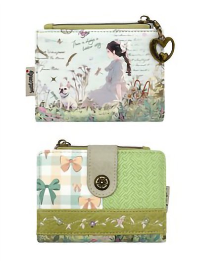 Monedero tarjetero estampado Sweet Candy