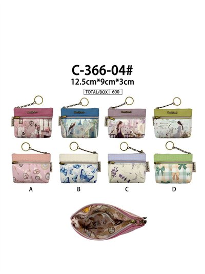 Monedero llavero estampado con cremallera Sweet Candy 2