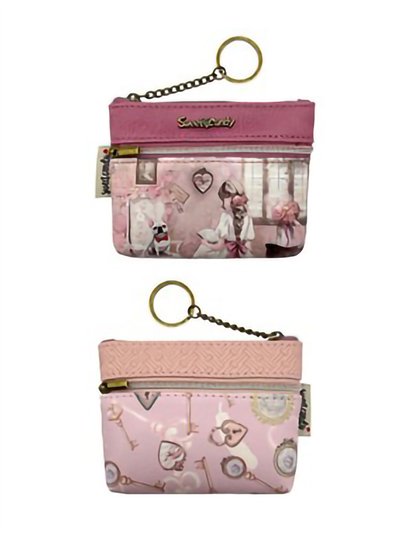 Monedero llavero estampado con cremallera Sweet Candy