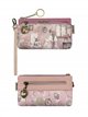 Monedero plano estampado con doble cremallera Sweet Candy