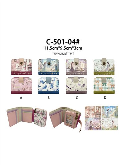 Cartera compacta estampada Sweet Candy 2