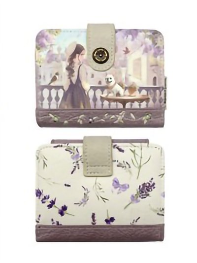 Cartera compacta estampada Sweet Candy