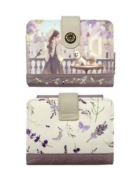 Cartera compacta estampada Sweet Candy