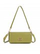 Bolso baguette efecto charol