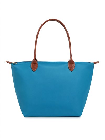 Bolso shopper grande con asas contraste