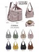 Bolso mochila multibolsillos convertible
