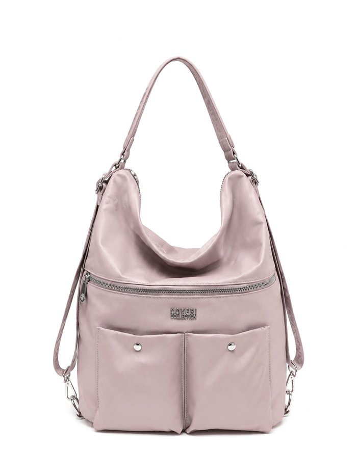 Bolso mochila multibolsillos convertible