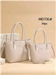 Pack 2 bolso tote monograma