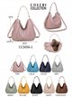 Bolso hobo grande nylon con cremallera frontal