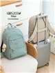 Mochila urbana de nylon con múltiples bolsillos