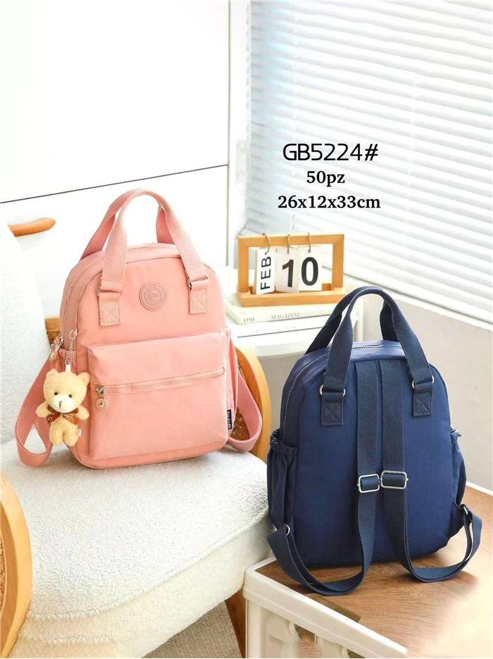 Mochila compacta nylon